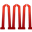 ̶W